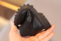 Botas De Invierno Para Niños Y Niñas Con Cierre De Cremallera Y Material Impermeable Acolchado Con Veludo Y Algodón Botines Cálidos Para Bebés Talla True Fit - details 16