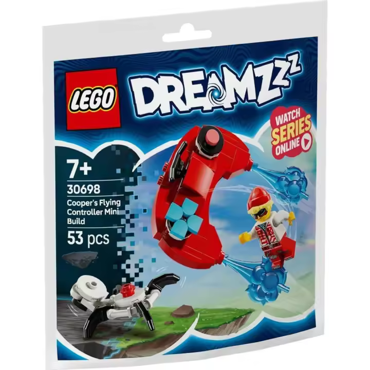 LEGO POLYBAG 30698: Cooper's Flying Controller Mini Build paper bag - 1