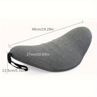 Almohada De Espalda Para Dormir Con Memoria De Foam 1pc Soporte De Columna Para El Sueño Y Embarazadas Almohada De Cintura Para Lado - details 2