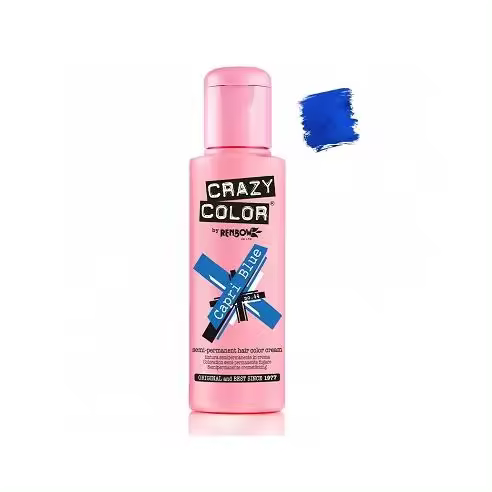 Coloracion de Fantasia Crazy Color 44 Capri Blue 100 ml. - 1