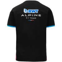 Camiseta De Piloto De Carreras Alpine F1 Team Estilo 2024 Secado Rápido Para Verano Deporte Al Aire Libre Moda Unisex Negro - details 2