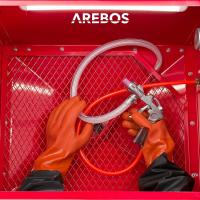 AREBOS Cabina de chorro de arena Unidad de arenado Sandstrahler 90 Liter - details 18