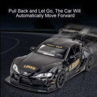 Coche De Acción Con Luz Y Sonido Supra De Aleación De Zinc Para Niños Modelo a Escala 1:22 Con Puertas Abiertas Coche Deportivo Regalo Para Cumpleaños - details 7