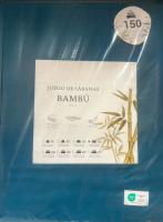 Juego de sábanas Bambú 100% orgánico Blanco  Gris  Turquesa Beige Cama de 90 .105 .135 .150 .180. 200cm - details 1