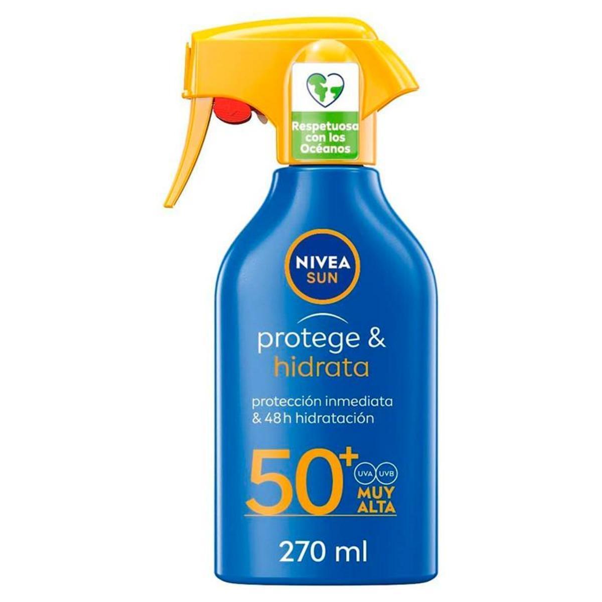NIVEA SUN Protege & Hidrata Spray Solar FP50+ 270 ml