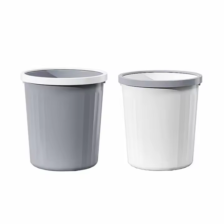 Bandeja De Basura Nórdica De Gran Capacidad Para El Hogar Estilo Moderno Para Dormitorio Y Cocina Recipiente De Almacenamiento Decorativo - 1