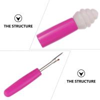 Herramienta DIY Para Ropa Desenganchadora De Hilo Para Costura Accesorios De Costura Para Adultos Material Plástico Y Acero - details 14