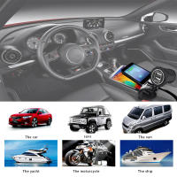 Cargador Dual USB 4.2A Para Coche Y Motocicleta Enchufe De Pijín LED Enchufe De Poder De Plug Outlet ABS 12V 24V - details 3