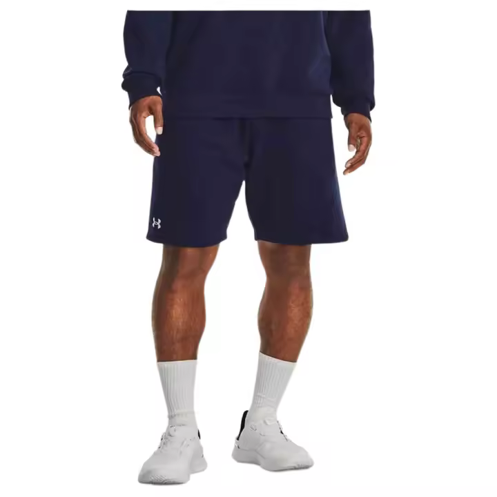 Pantalon Corto Under Armour Rival Fleece para hombre en color azul - 1