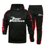 Conjunto De Deporte Para Hombre Con Capucha Sudadera Casual Estampado Joven Pantalones Elásticos Para Gimnasio Y Calle Ropa Térmica Para Correr - details 2
