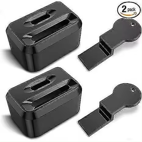 Seat belt lock cover - 2 pieces to prevent children or special people from unlocking the seat belt (universal type) - 1