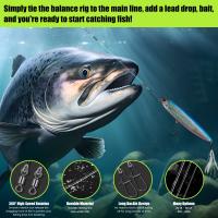 Línea De Pesca De Carbono Fluorocarbono 100m Con Deslizador Y Prueba De Presión Rápida 9-36kg Para Agua Dulce Y Salada - details 5