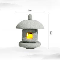 Mini Lámpara De Pagoda De Jardín Estatua Micro Paisaje Acuario Zen Jardín Bonsái Decoración Exterior Para Hogar Y Jardín - details 6