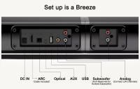 Barra de Sonido ULTIMEA Apollo S50 4.1ch 200W Soundbar para TV con Subwoofer, 2 en 1 Barra de Sonido Desmontable para TV, BASSMAX, Bluetooth 5.3 Barra de Sonido, 3 Modos de Ecualización TV Altavoces, Graves Barras de Sonido - details 15