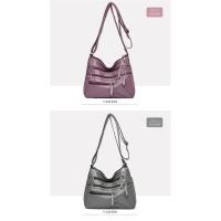 Nueva Bolso De Hombro Para Mujer En Cuero Lavado Gran Capacidad Bolso Transversal Suave Estilo Coreano Para Damas De Mediana Edad - details 17