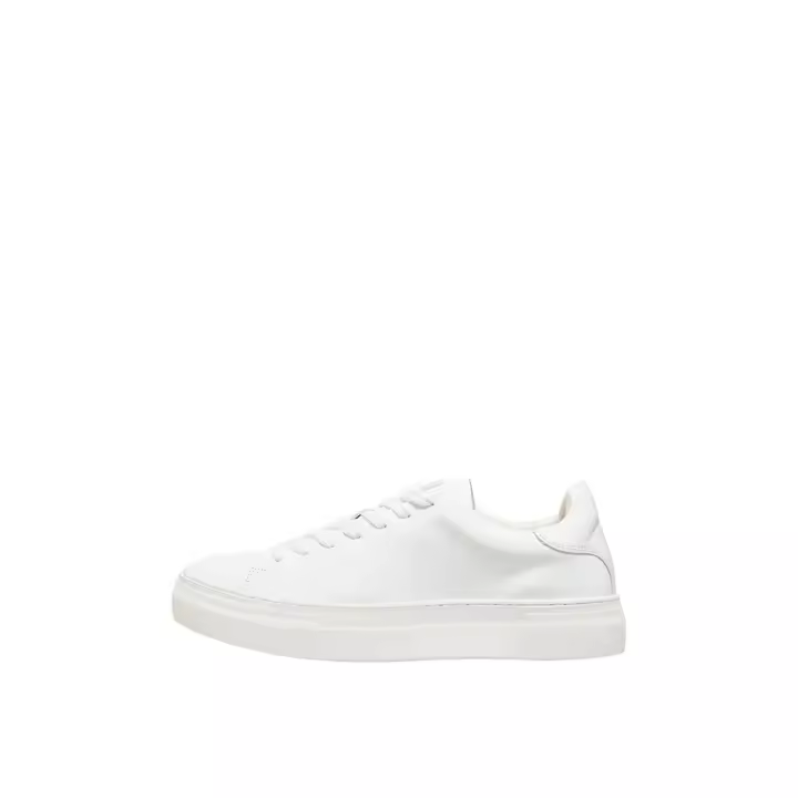 Selected Zapatillas David Chunky Leather Blanco - 1