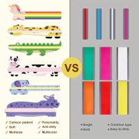 7 Pcs De Líneas Guía Para Lectura Que Reducen El Estrés Visual Herramientas De Lectura Para Niños Y Dyslectacias - details 0