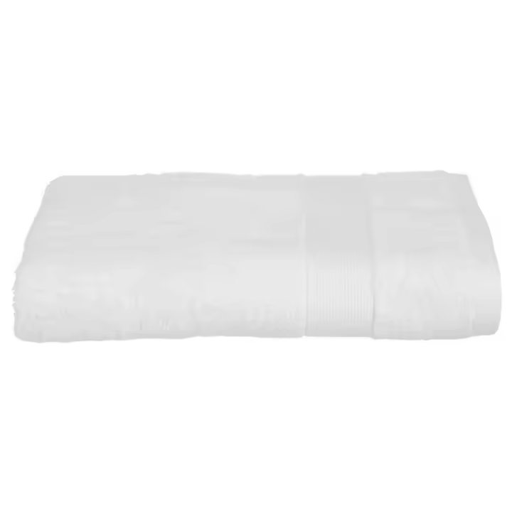 Toalla de baño Atmosphera Algodón Blanco 450 g/m² (70 x 130 cm) - 1