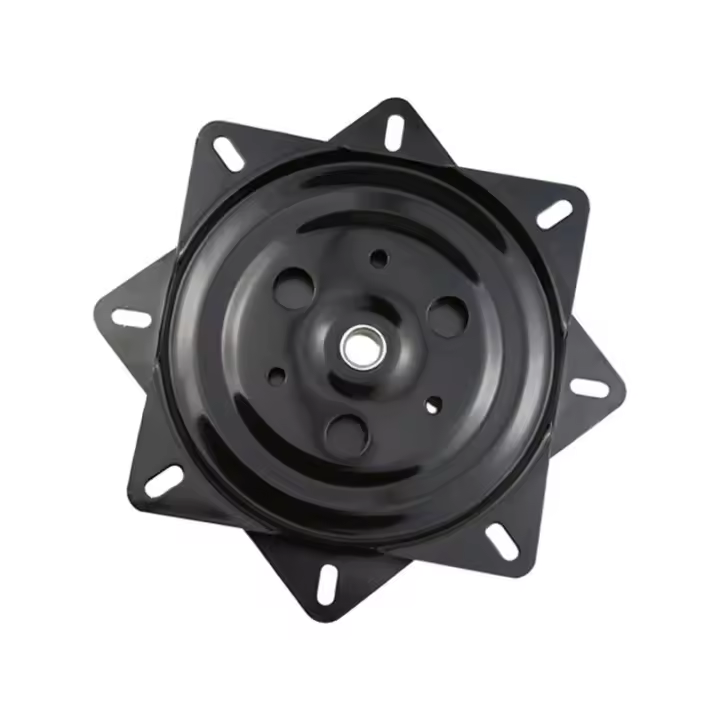 Placa De Acero Para Asiento De Barco Giratorio De 360 Grados Placa De Montaje Para Silla Base Giratoria Universal Para Muebles Y Barcos - 1