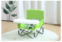 Silla De Comer Plegable Portátil Para Bebé Con Plato Y Cinturón Asiento Cómodo Para Niños Silla De Playa Y Camping - details 18
