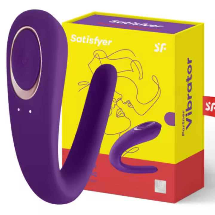 Satisfyer Double Classic Vibrador para Parejas - 1