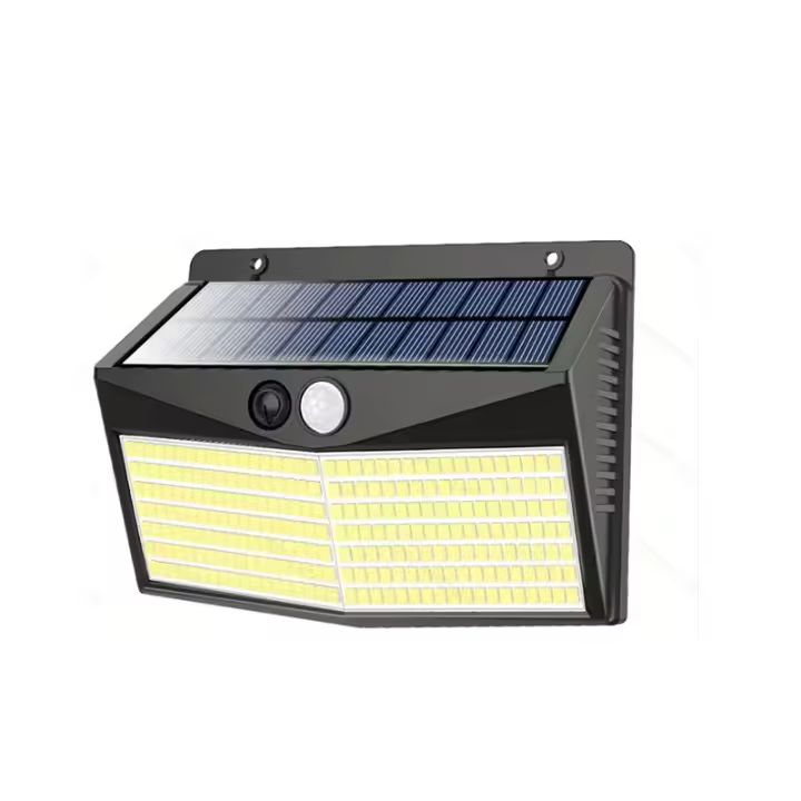 Luz de Jardín exterior con sensor de Movimiento, aplicación solar waterproof de 248 LED para iluminación exterior - 1
