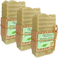 2 Jabones Artesanales con Aceite de Laurel. Dermatitis, Psoriasis. Piel Sensible. Pumarshop Cinnia Natura. Artesano. Hecho a mano - details 3