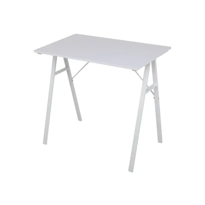 Rebecca Mobile Mesa de Oficina para PC de Madera Acero Blanco Escorio para - 1