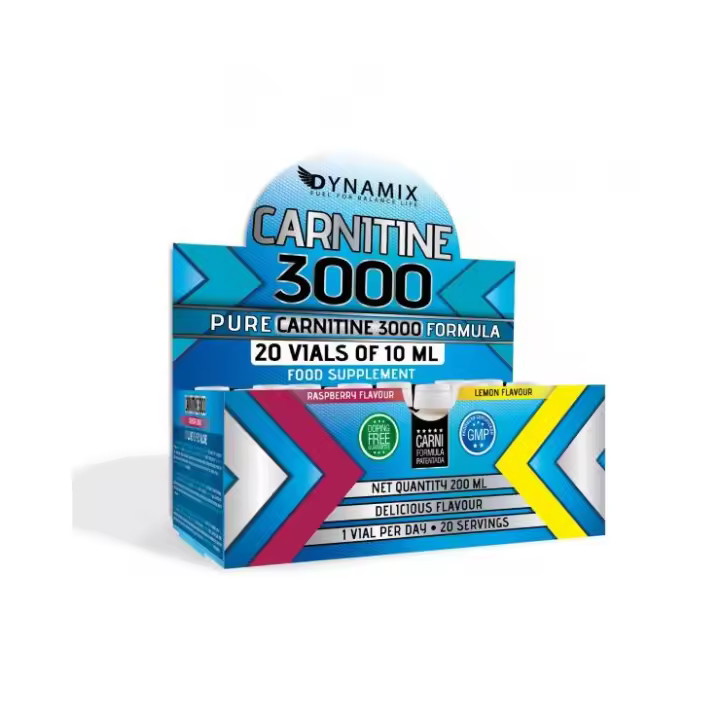 DYNAMIX L-Carnitina 3000 Pack 20 viales x 10 ml - 1