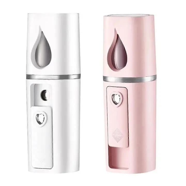 Pulverizador de nanoniebla, enfriador, vaporizador facial, humidificador, recargable por USB, nebulizador hidratante facial, belleza, cuidado de la piel - 1