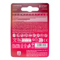 Philips Power Alkaline Pilas Alcalinas AA LR6P4B/05 1.5V en Pack de 4 Unidades - details 1