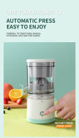 Exprimidor USB portátil HHD: exprimidor versátil de cítricos y frutas con separación eficiente de pulpa, material ABS duradero, batería recargable, perfecto para jugo de naranja fresco: dispositivo de cocina ideal - details 2