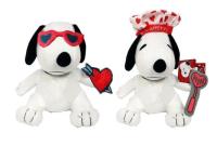 SET SNOOPY PELUCHE 15CM CON HUCHA LATA 10CM - details 2