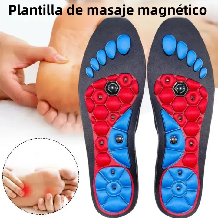 Almohadillas De Masaje Para Pie EVA Con Soporte Arco Magnético Para Hombres Y Mujeres Inodoras Orthopedic Almohadillas De Salud Del Pie Y Adelgazamiento Del Muslo - 1