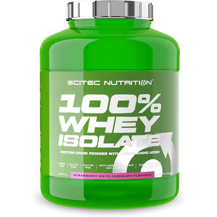 100% Whey Isolate 2kg Scitec Nutrition Proteina Isolada - 1