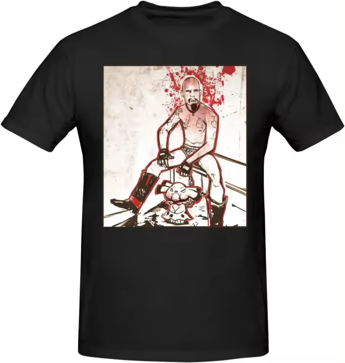 Gg Music allin-Camiseta de algodón para hombre, camisa informal de manga corta con cuello redondo, color negro - 1