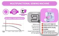 Máquina de Coser Portátil 12 Puntadas Diferentes with Pedal y Lámpara Integrada - details 5