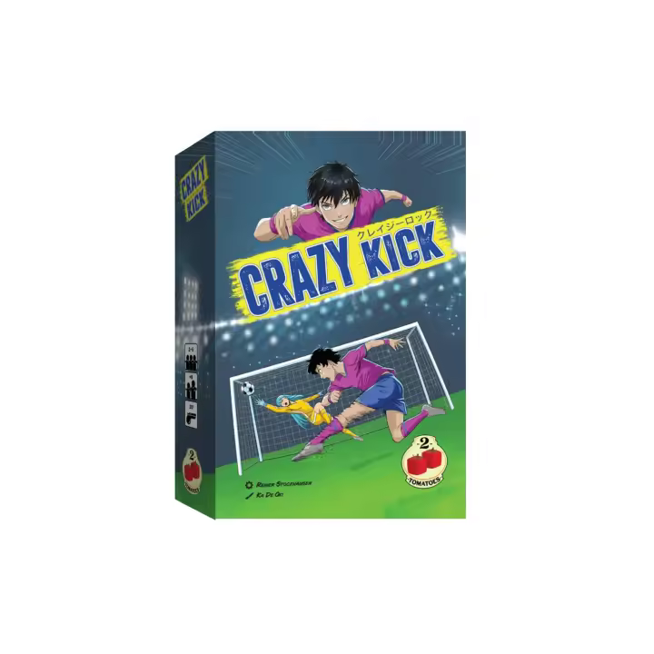 2Tomatoes Games | Crazy Kick | Juego de Cartas | Juego de Mesa Familiar | Trata de Marcar los Máximos Goles | 2 - 8 Jugadores | Idioma: Español | Temática: Deporte - 1