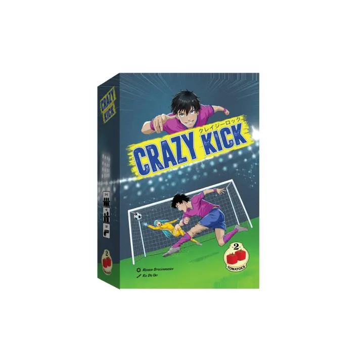 2Tomatoes Games | Crazy Kick | Juego de Cartas | Juego de Mesa Familiar | Trata de Marcar los Máximos Goles | 2 - 8 Jugadores | Idioma: Español | Temática: Deporte - 1