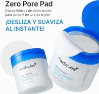 medicube Zero Pore Pad 2.0 | Almohadillas Exfoliantes con AHA, BHA y Centella Asiatica | Reduce Puntos Negros 44,9%, Sebo 30,5% y Poros | Doble Textura | Todo Tipo de Piel | Cosmética Coreana | 70 uds - details 3