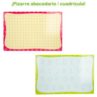 Juego Montessori Lisciani Escuela de escritura para aprender a escribir con pizarras y bolígrafo borrador - details 3