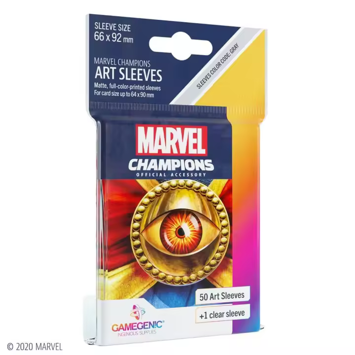 Fundas Marvel Champions - Doctor Extraño 64x90mm Gamegenic (51 uds) Fundas Gamegenic - 1