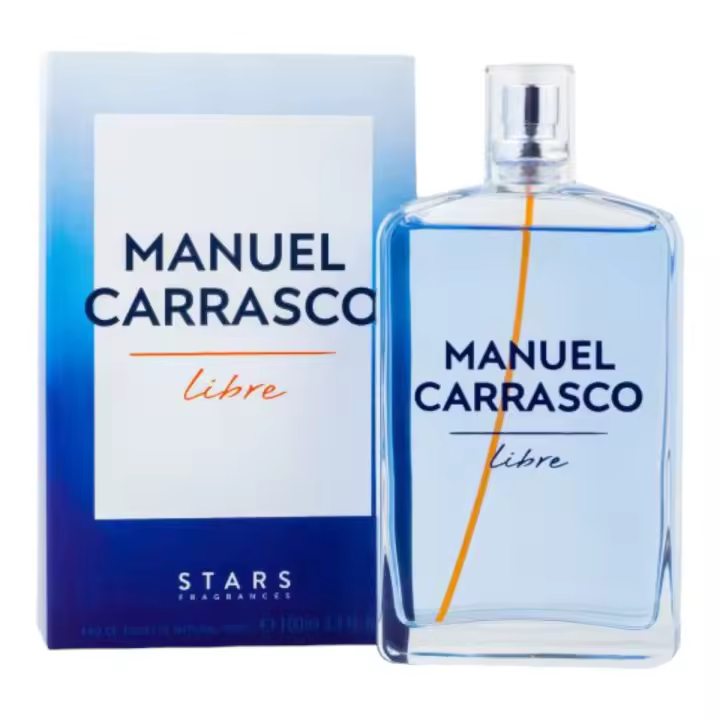 MANUEL CARRASCO Libre es como la personalidad un aroma fresco, cautivador e irresistible 100 ml - 1