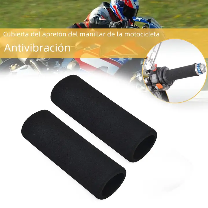 2PCS Fundas Para Manillar De Motocicleta Antivibración Cómodas Fundas De Esponja Antideslizante Para Moto Manillares De Motocicleta - 1