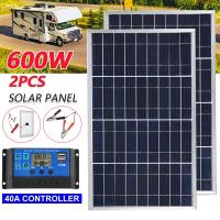 Kit De Panel Solar De 600W Completo 12V Polícrata USB Poder Portátil Para Exteriores Recargable Generador Solar Para El Hogar - details 0