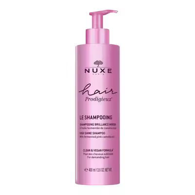Nuxe Hair Prodigieux Champú Brillo Sublime 400ml Con Aceite Fermentado de Camelia Rosa - 1