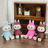 Soporte De Teléfono Kawaii Labubu Figura De Acción PVC Para Decoración Del Hogar Accesorio Para Mesa Regalo Para Niños Y Adultos - details 7