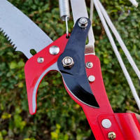 Tijeras De Podar Alta Altura Extensibles Para Ramas Y Recogida De Frutas Herramienta De Podar Con Tres Pulleys En Metal SK5 Para Jardín - details 2