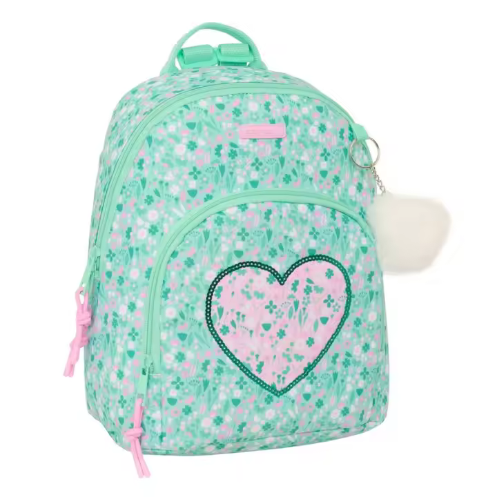 Mini Mochila Safta "Cuore" 25x30x13 Cm (642528846) - 1