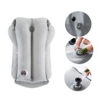Almohada De Viaje Inflable Para Cabeza Y Barba Soporte De Cuello Para Avión Oficina Siesta Moderno Estilo Sólido PVC Adultos - details 5